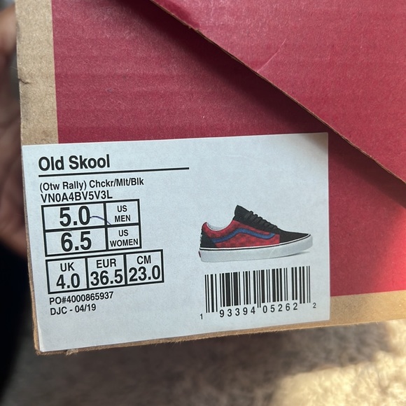 (Otw Rally) Chckr/Mlt/Blk Vans - Picture 5 of 5